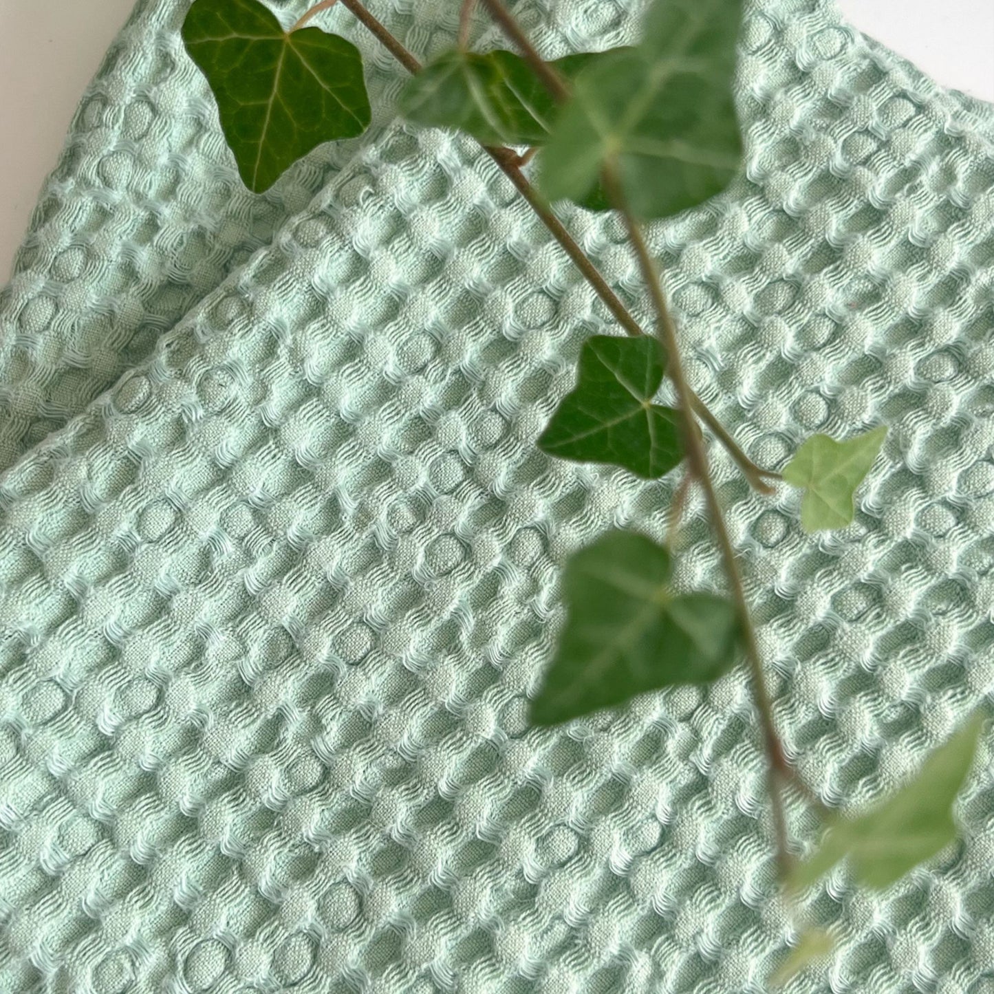 Premium Linen-Cotton Waffle Towel