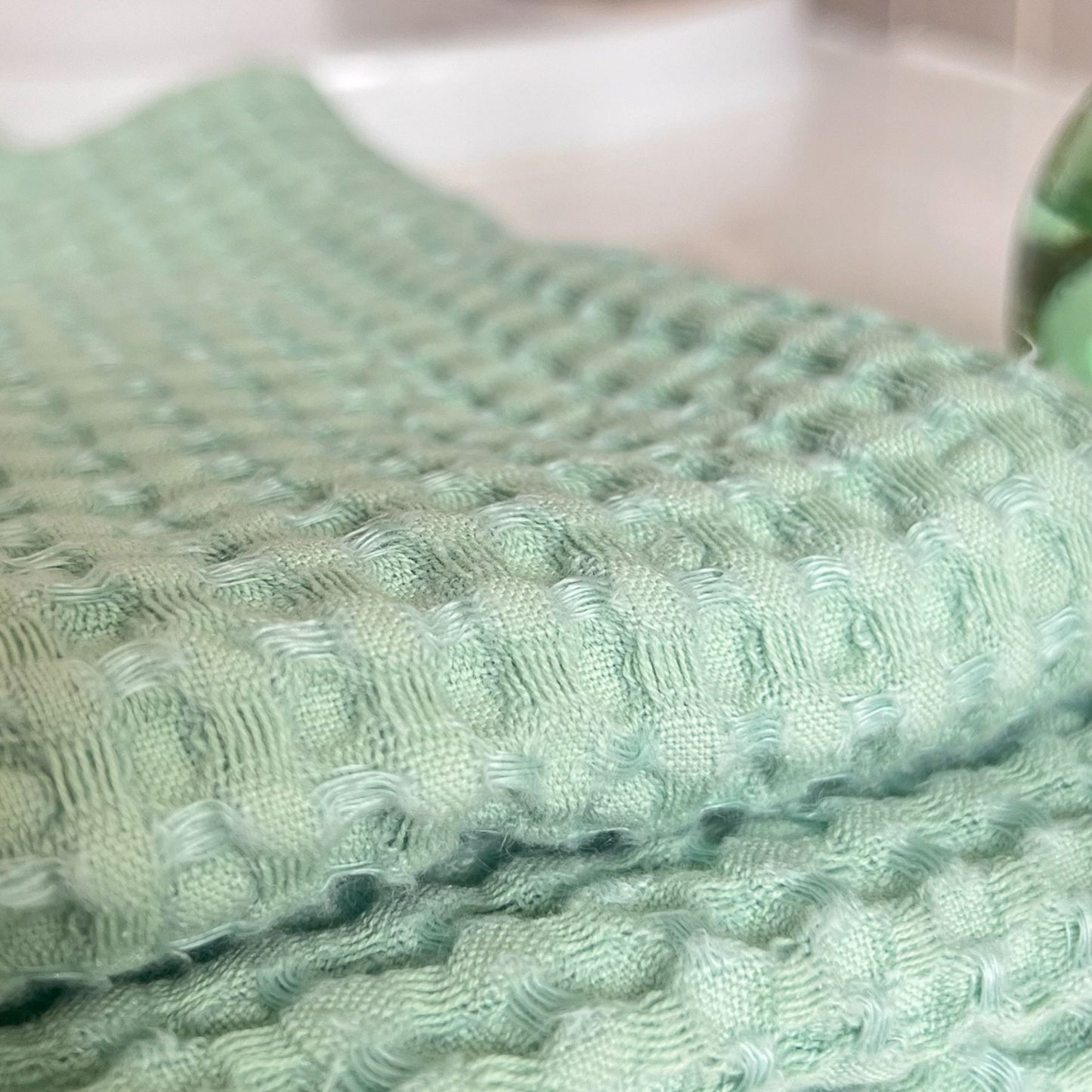 Premium Linen-Cotton Waffle Towel