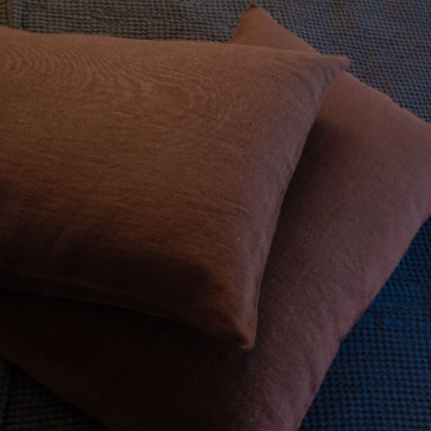 Duvet Cover in Chocolate Brown color