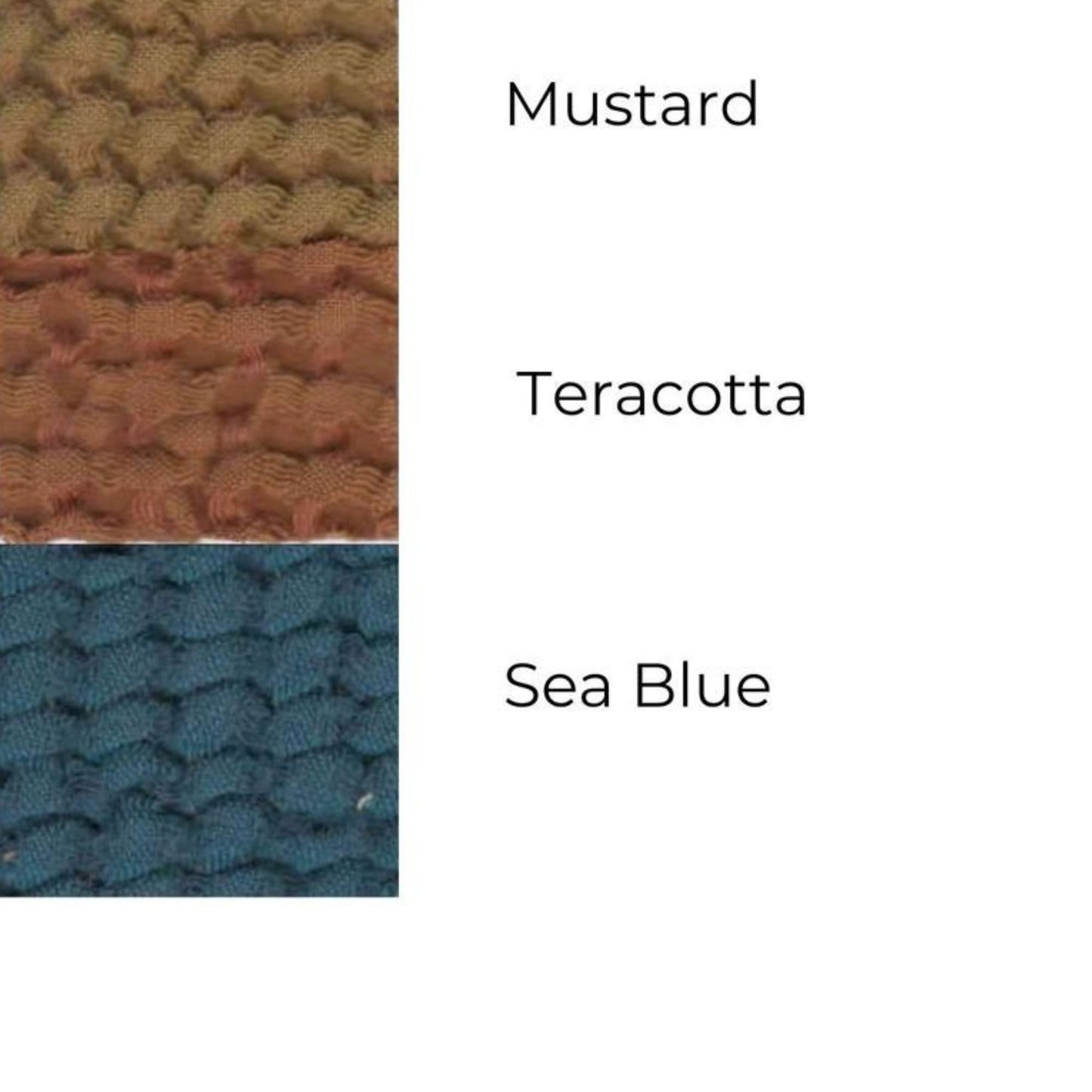 Waffle Linen Beach Blanket