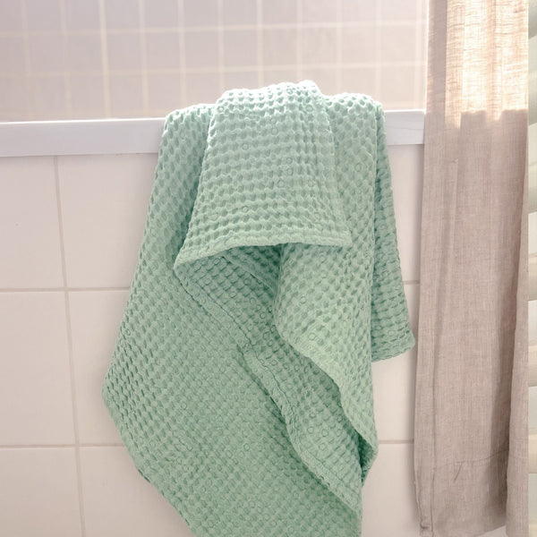 Set of Premium Linen-Cotton Waffle Towel