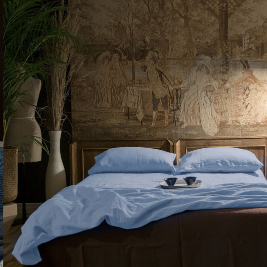 Pastel Blue Duvet Cover