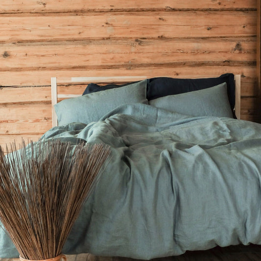 Dove Gray Duvet Cover