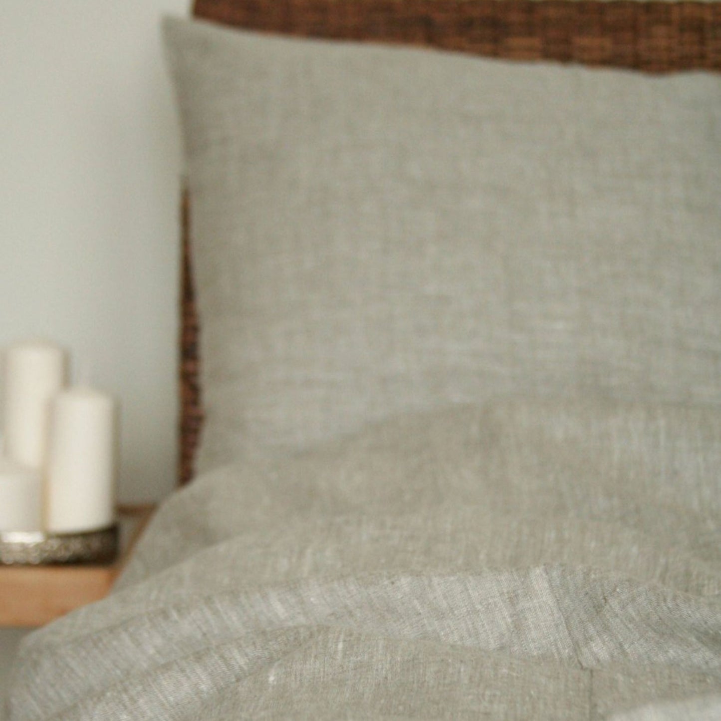 Linen Duvet Cover in Natural Color