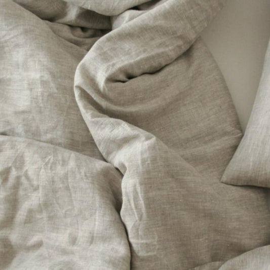 Linen Duvet Cover in Natural Color