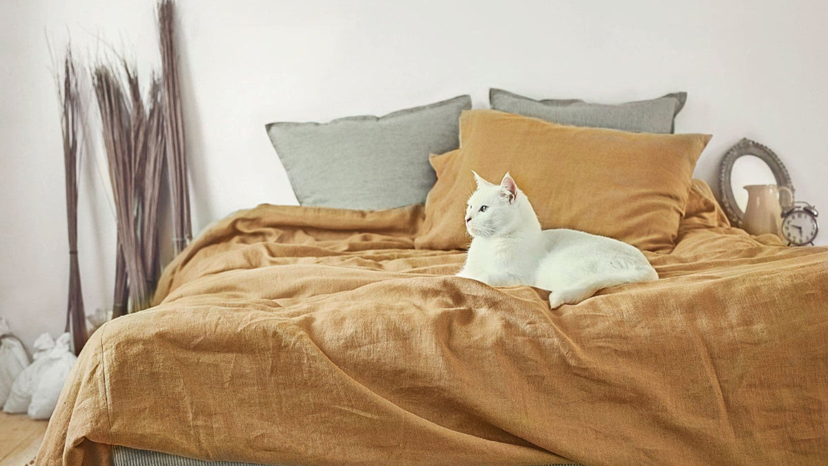 100% pure linen bedding and home textile – pure&linen