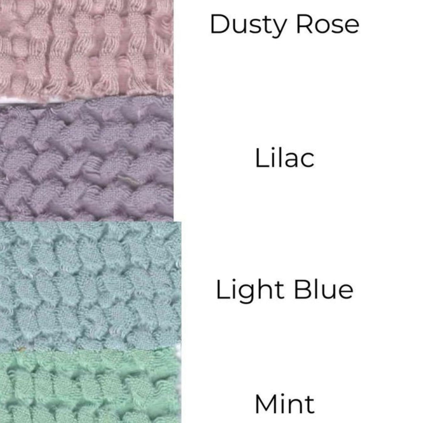 Waffle Linen Beach Blanket