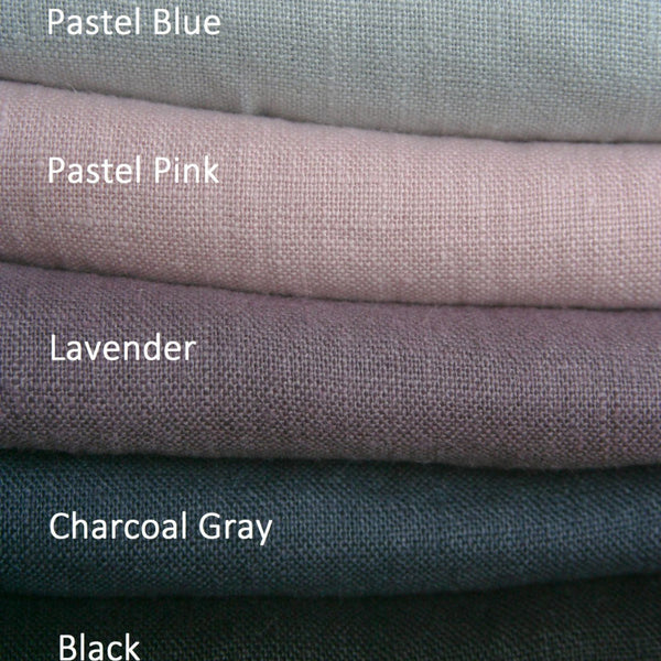 Linen Duvet Cover in Charcoal Gray