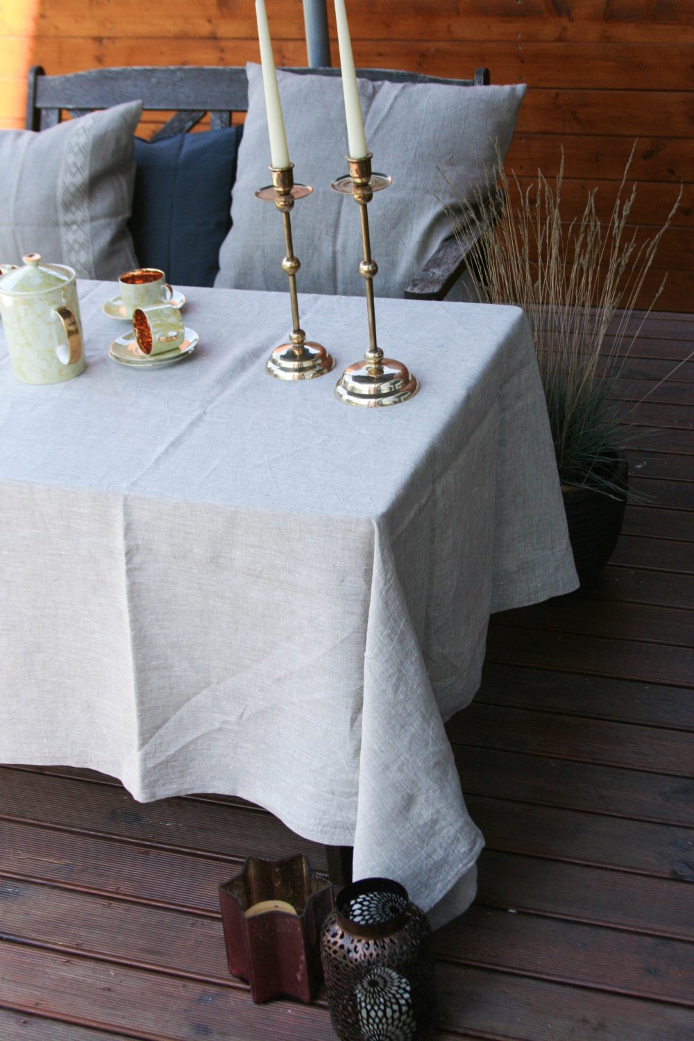 Natural Linen Pillow Case