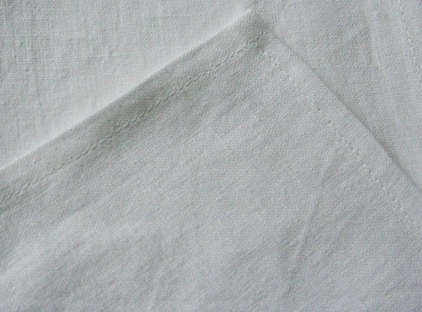 Linen napkin set of 6 / white