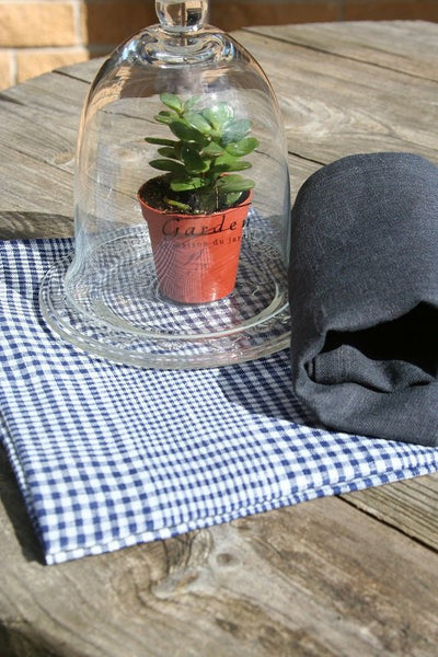 Linen Kitchen towel set of 2/Gray Linen/Natural Linen/Linen Accessories