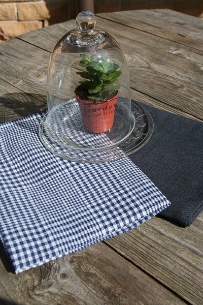 Linen Kitchen towel set of 2 / Gray Linen/Natural Linen/Linen Accessories